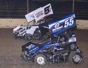 Chase Brown #55 and Ryan Timms #5T