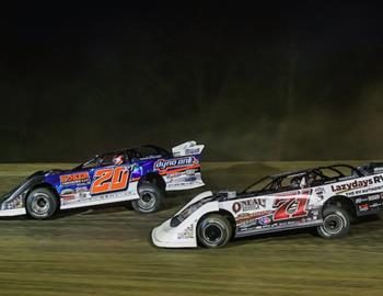 Atomic Speedway (Chillicothe, OH) – Lucas Oil Late Model Dirt Series – Buckeye Spring 50 – March 20th, 2022. (Tyler Carr photo)