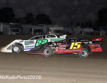 Maquoketa Speedway (Maquoketa, IA) – Lucas Oil Midwest LateModel Racing Association – August 13th, 2022. (Mike Ruefer photo)