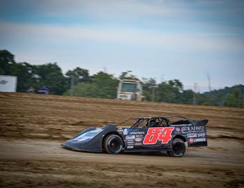 Marion Center Raceway (Marion Center, PA) – Zimmer’s United Late Model Series – Nathan Lauer Memorial – July 2nd, 2022. (Eddie Diesel photo)
