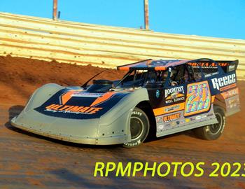 Jimmy Owens in action at Volunteer Speedway on April 11, 2023.
