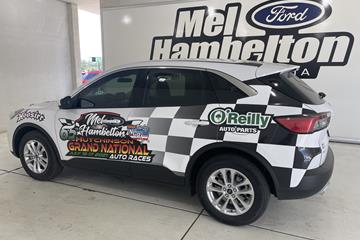 WIN THIS 2021 FORD ESCAPE FROM MEL HAMBELTON FORD AT THE O'R