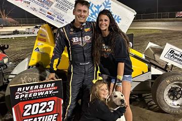 HAGAR DOUBLES UP WITH USCS SPEEDWEEK WIN AT WEST MEMPHIS