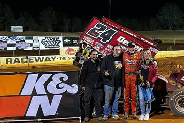 McCARL MASTERS NIGHT ONE FOR USCS OUTLAW THUNDER SPRINTS AT