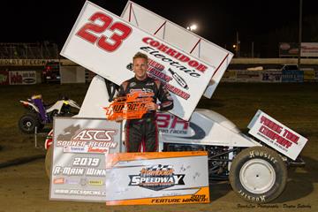 Seth Bergman Wins ASCS Sooner/NCRA Showdown At Humboldt Spee