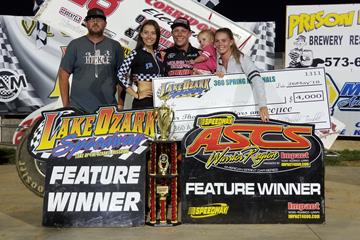 Lake Ozark Victory Goes To Seth Bergman With ASCS Warrior Re