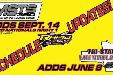 MSTS 360, Tri-State Late Models announce schedule updates
