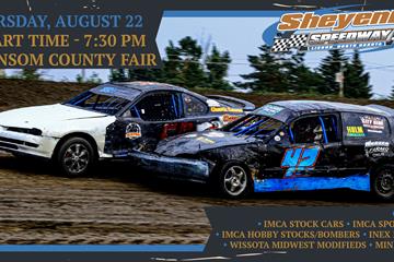 NEXT RACE: Thursday, August 22 (7:30 pm) - Ransom County Fai