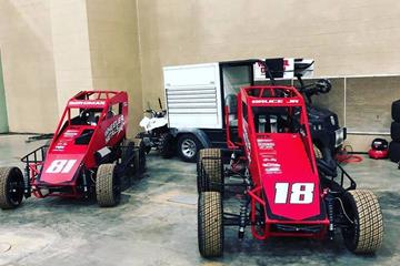 Bruce Jr. and Bergman Guide Team Eights Into Chili Bowl Midg