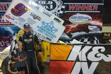 HAGAR TURNS THE HAT TRICK IN USCS SPEEDWEEK WITH OLD NO. 1 S