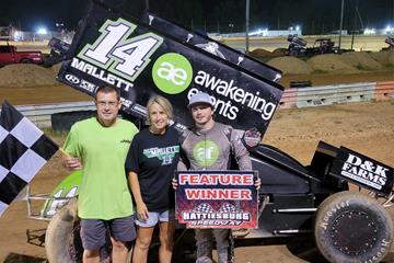 MALLET TAKES NIGHT ONE OF HATTIESBURG USCS SUMMER SPRINT CAR