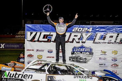 Davenport does it again at Lucas Oil Speedway, capturing MLRA Spr