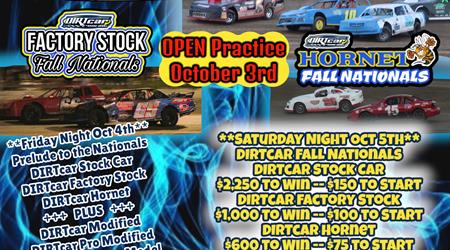 DIRTcar Fall Nationals WEEK