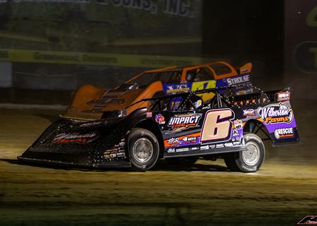Clay Harris 11th with Lucas Oil Late Model Dirt Series at Georgetown Speedway
