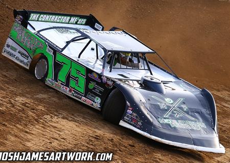 Daniel Adam runner-up in weekly show at Spoon River Speedway