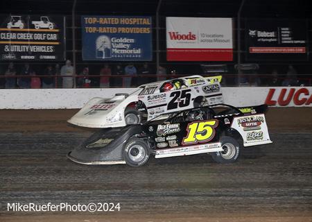 Justin Duty charges hard in MLRA Spring Nationals