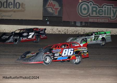 Kyle Beard opens up 2024 with third-place finish at Old No. 1 Speedway