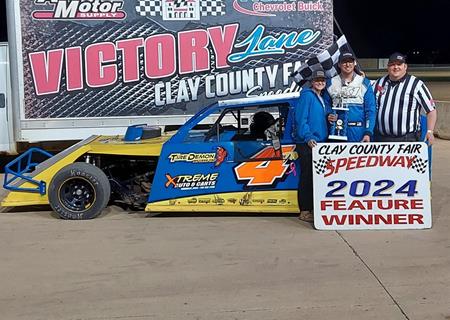 Tim Ward earns fourth win of 2024 at Clay County