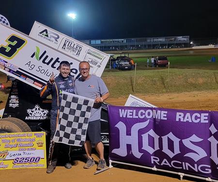 Hagar Wins USCS Series Speedweek Finale and Championship Before Charging for Top