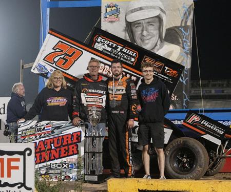 Thiel victorious two weekends in a row with Jerry Richert Memorial triumph at Ce