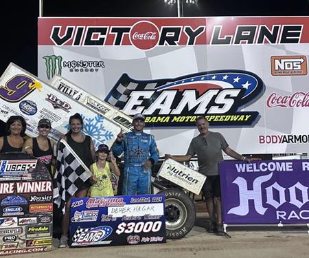 Hagar Adds Two More Victories in Alabama to Bump Win Total to Half Dozen This Se