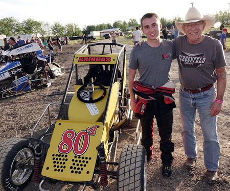 Johnny Kringas Drives for car owner Nelson Stewart
