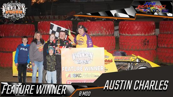 Ryun, Noll, Raffurty, Charles, Thomas visit Victory Lane