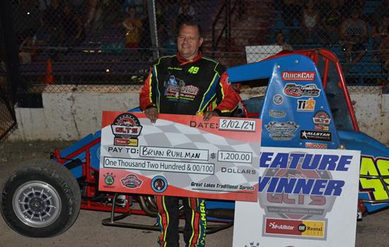 RUHLMAN WINS AT TRI CITY MOTOR SPEE