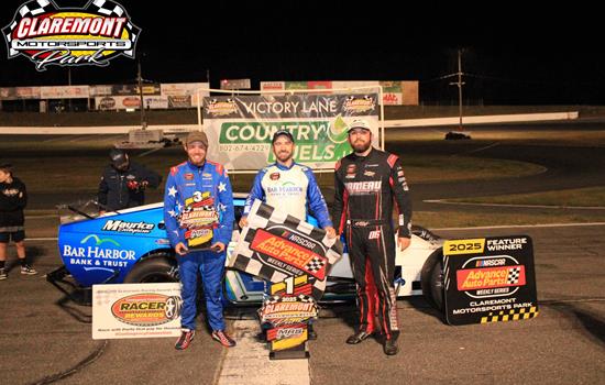 BRIAN ROBIE WINS MODIFIED RACING SE
