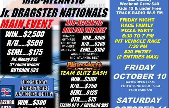 Mid Atlantic Jr Dragster Nationals