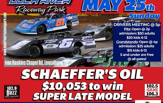 Schaeffer's Oil Super Late Models $