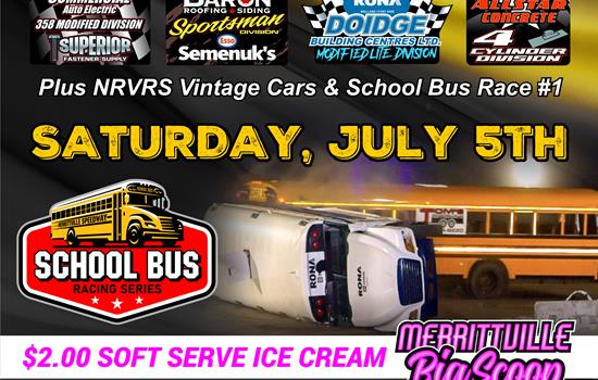 School Bus Racing and More This Com