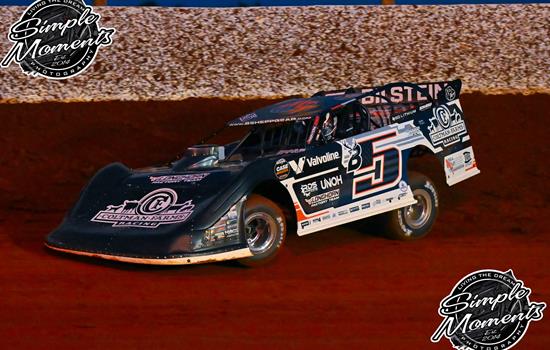 Top-10 finish in World of Outlaws preliminary feature at TST