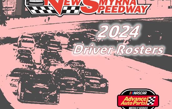 2024 New Smyrna Speedway Driver Ros