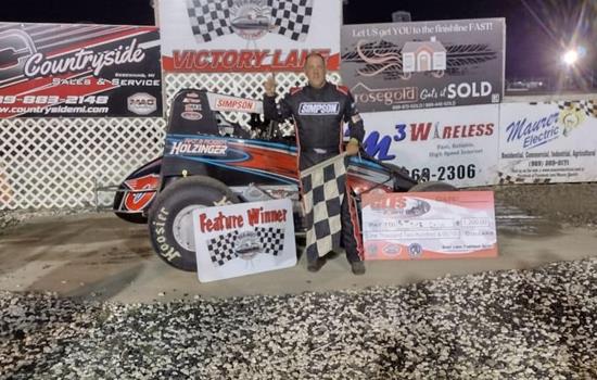 IRWIN WINS AT SILVER BULLET SPEEDWA