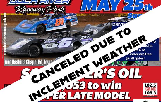 Memorial Day Special canceled due t