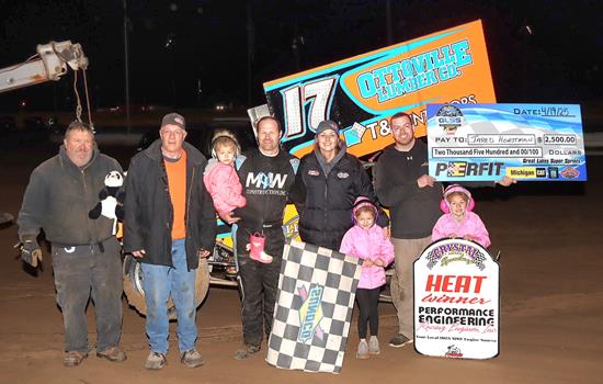 Horstman Hustles to Drought Breakin