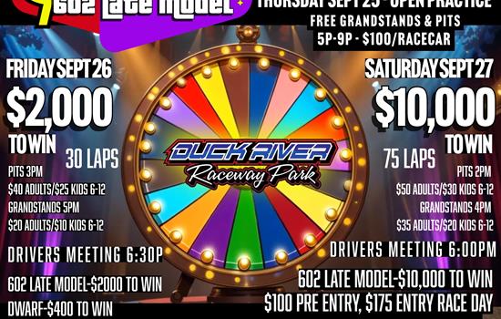 The Big Deal 602 Late Model Weekend