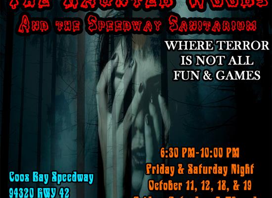 The Haunted Woods Is Back With The Speedway Sanatorium This October!