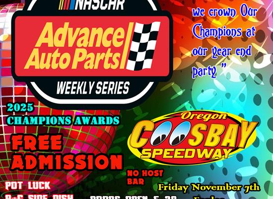 NASCAR Weekly Series Banquet Date Announced