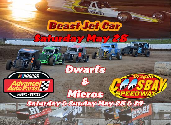 Dwarfs & Micros Two Days This Weekend May 28 & 29