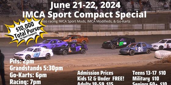 IMCA Sport Compact Special making it to the Track June 21-22