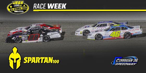 $5K to Win Spartan 100 at Corrigan Oil Speedway Serves as Homecoming for Some, Challenge for Many wi...