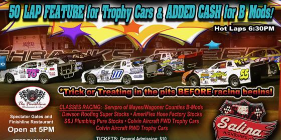 Halloween on the Highbanks and last racing event for 2025 this Saturday!