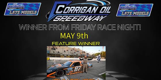 John Trudell of Onondaga, MI Wins Season Opener for The Shaheen Chevrolet Cadillac Late Model Sports...