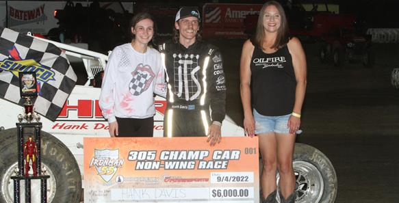 Hank Davis Collects $6,000 In The Iron M...