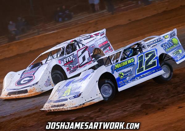 Parker Martin races into both Toilet Bowl Classic features at Clarksville Speedw