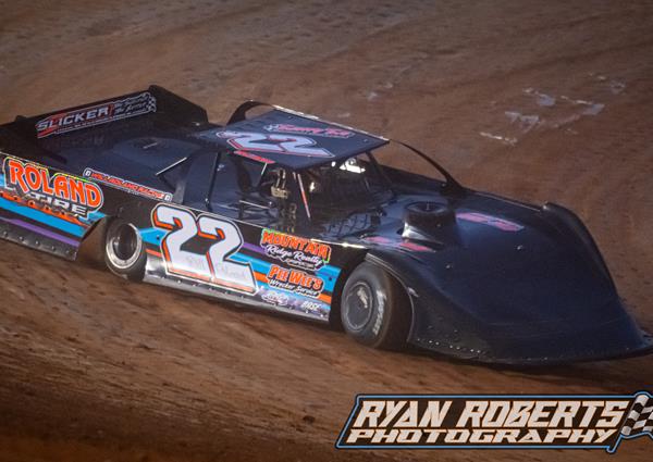 Will Roland races into both Spring Thaw features at Volunteer Speedway