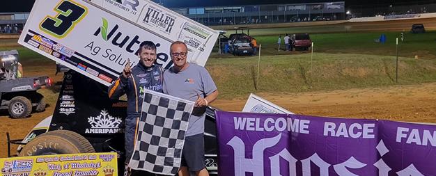 Hagar Wins USCS Series Speedweek Finale...