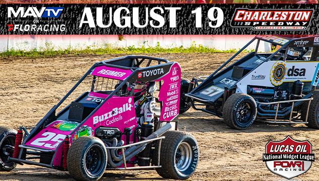 Charleston Speedway Action Approaches for POWRi Na...